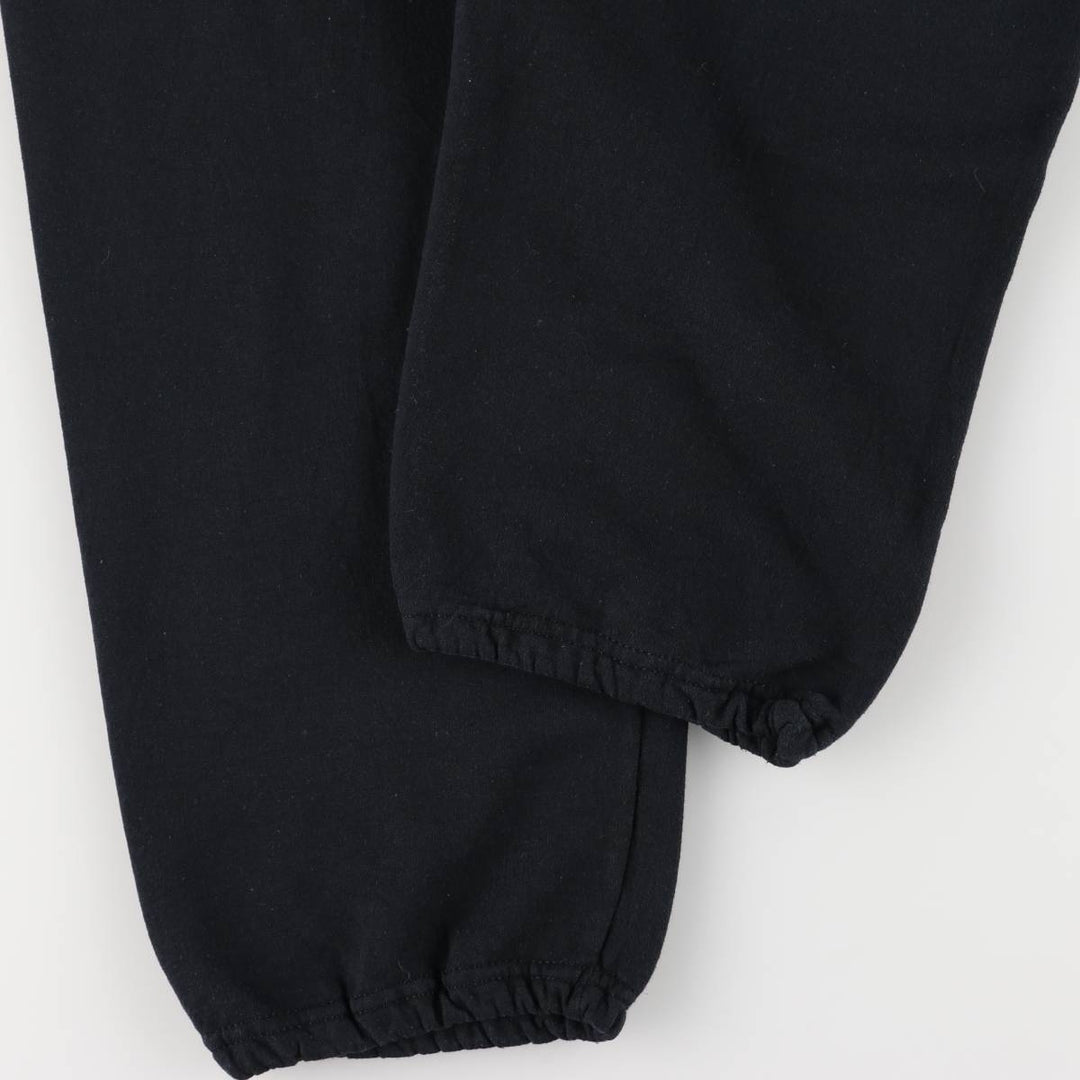 Gildan sweatpants, women's size L cotton black type Vintage Second Hand