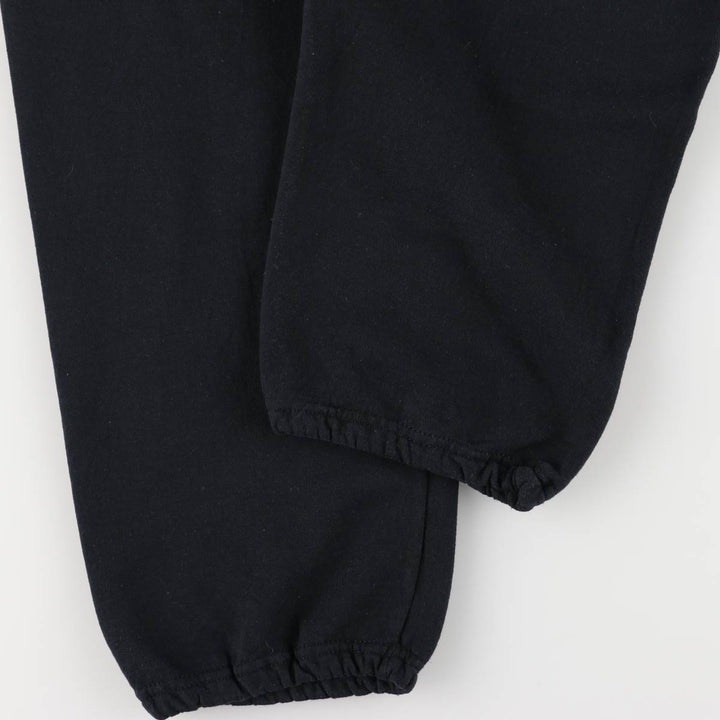 Gildan sweatpants, women's size L cotton black type Vintage Second Hand