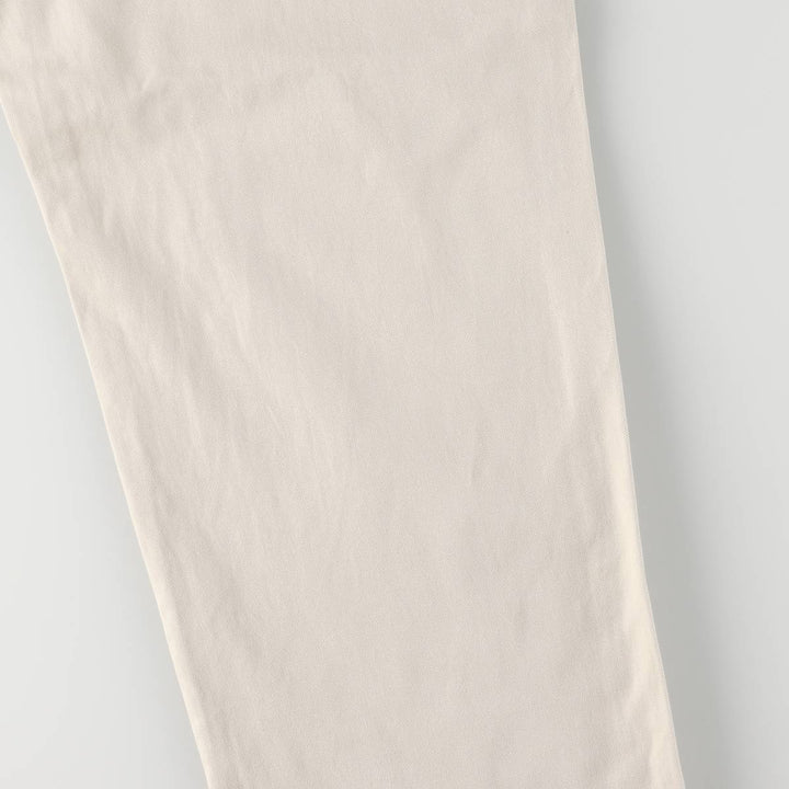 Ralph Lauren POLO by Ralph Lauren Two-pleat Chino Pants, Women's XL (W32) cotton Beige type Vintage Second Hand