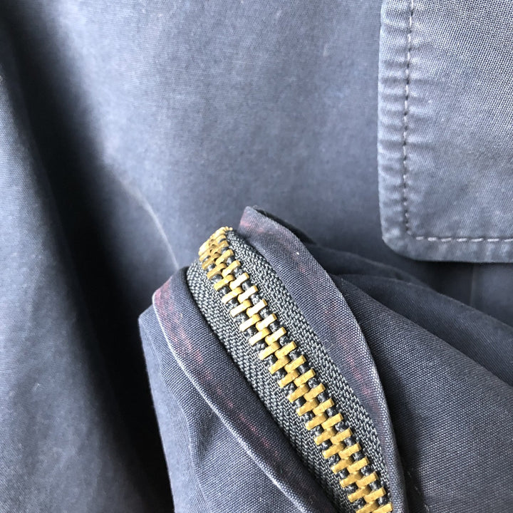 Ralph Lauren POLO RALPH LAUREN padded swing top sports jacket, men's size XL cotton navy blue type Vintage Second Hand