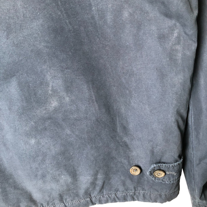 Ralph Lauren POLO RALPH LAUREN padded swing top sports jacket, men's size XL cotton navy blue type Vintage Second Hand