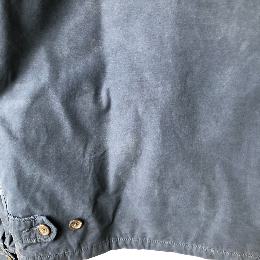 Ralph Lauren POLO RALPH LAUREN padded swing top sports jacket, men's size XL cotton navy blue type Vintage Second Hand