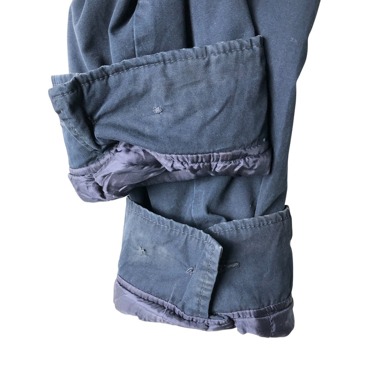 Ralph Lauren POLO RALPH LAUREN padded swing top sports jacket, men's size XL cotton navy blue type Vintage Second Hand