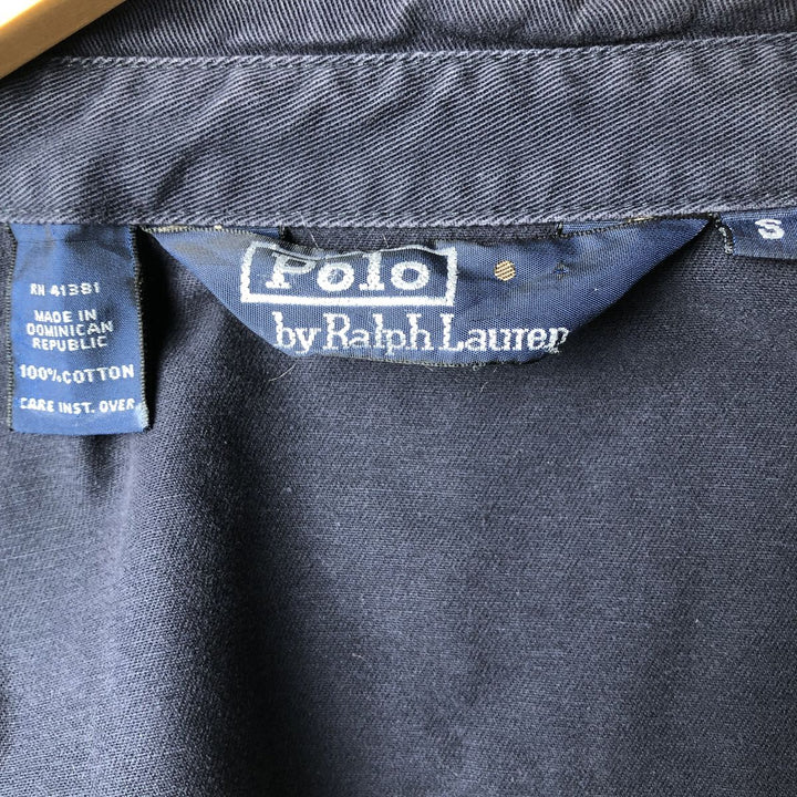 Ralph Lauren POLO by Ralph Lauren Swing Top Sports Jacket Men's S cotton navy blue type Vintage Second Hand
