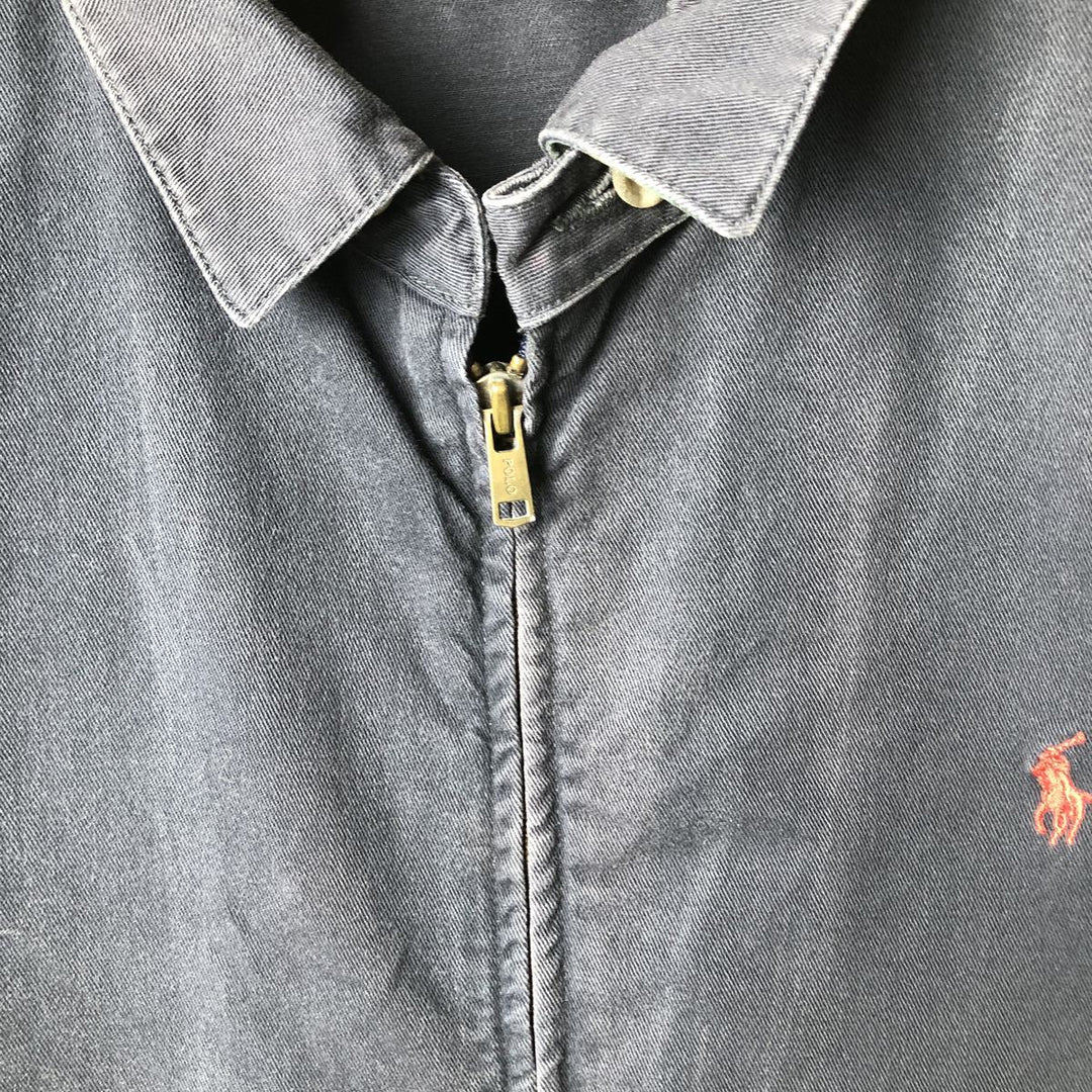 Ralph Lauren POLO by Ralph Lauren Swing Top Sports Jacket Men's S cotton navy blue type Vintage Second Hand