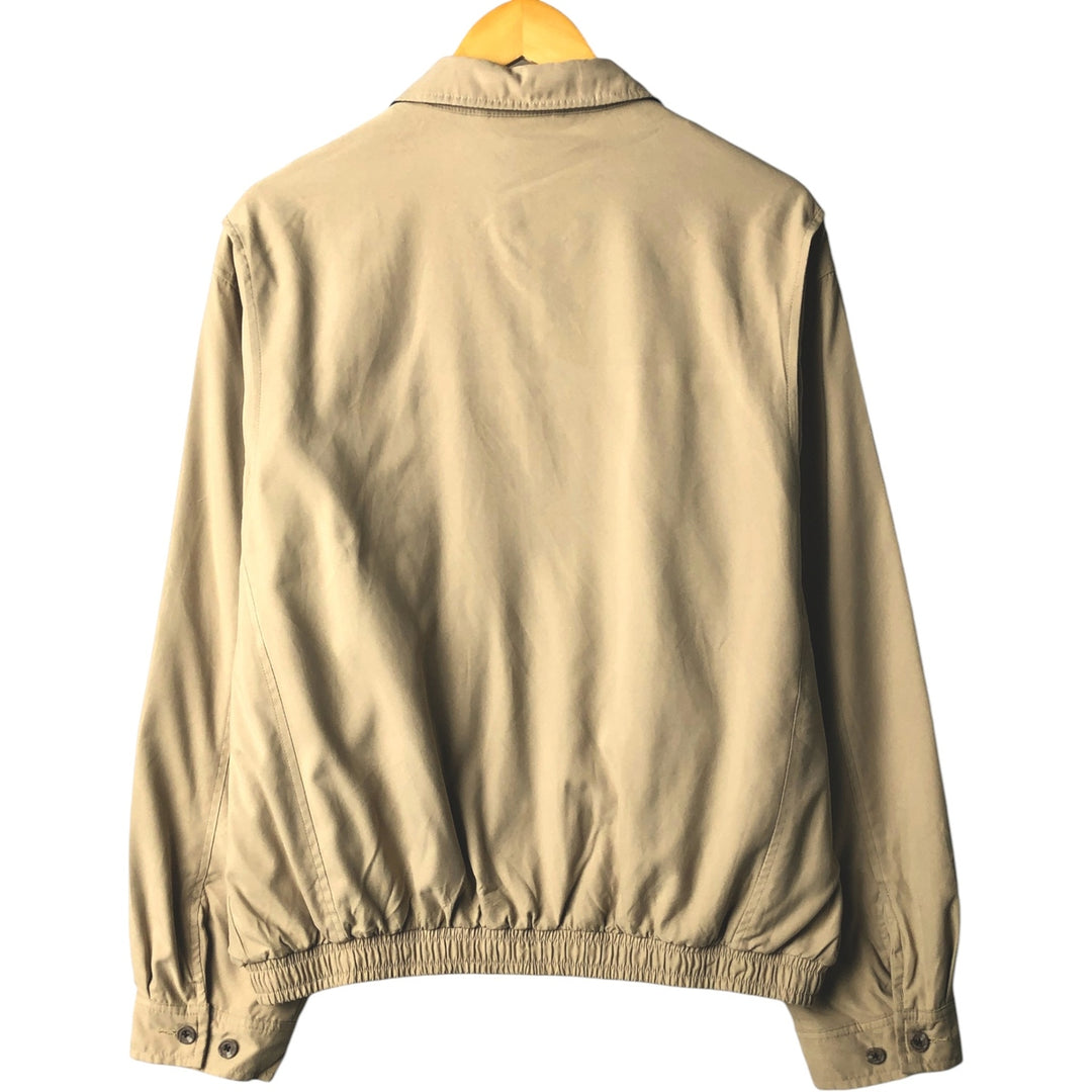 Ralph Lauren POLO by Ralph Lauren Swing Top Sports Jacket Men's L size polyester Beige type Vintage Second Hand