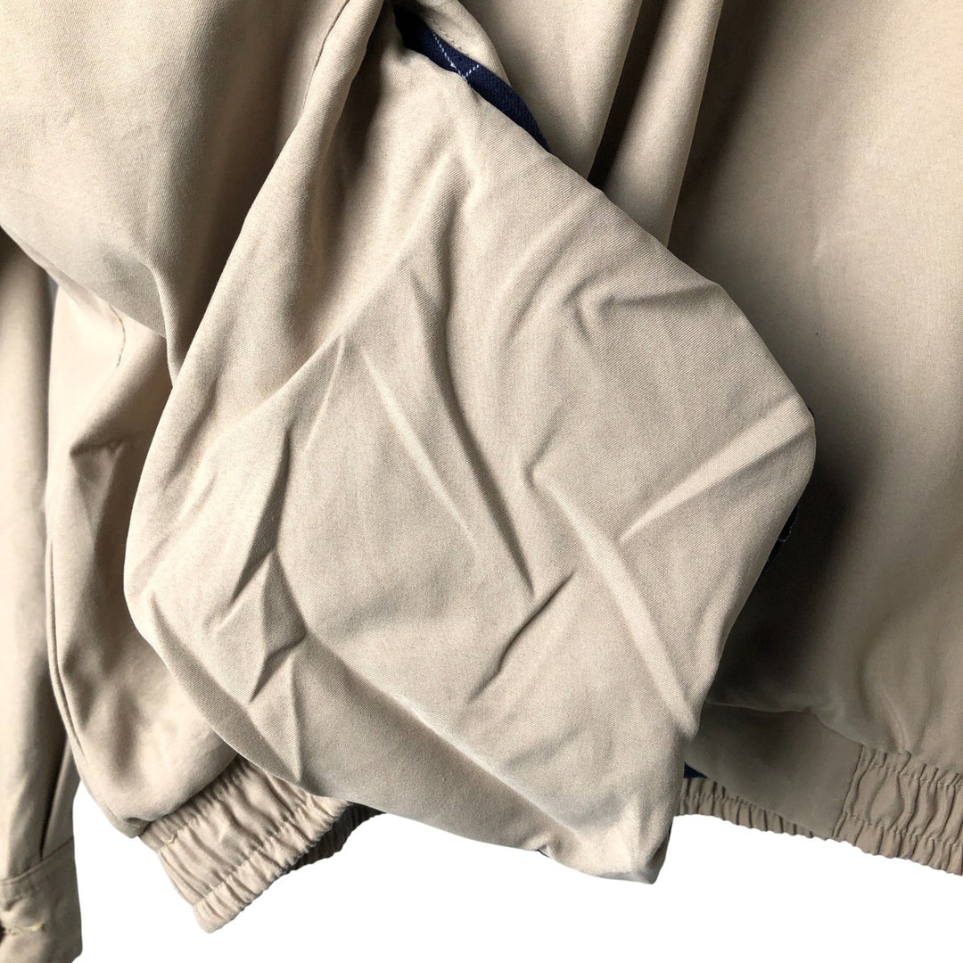 Ralph Lauren POLO by Ralph Lauren Swing Top Sports Jacket Men's L size polyester Beige type Vintage Second Hand