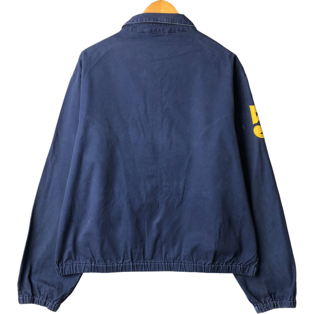 Ralph Lauren POLO by Ralph Lauren Swing Top Sports Jacket Men's XL cotton navy blue type Vintage Second Hand