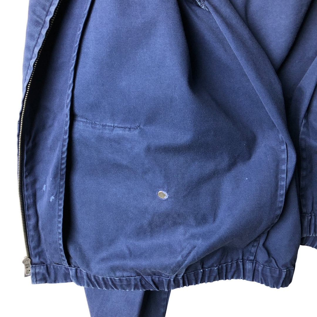 Ralph Lauren POLO by Ralph Lauren Swing Top Sports Jacket Men's XL cotton navy blue type Vintage Second Hand