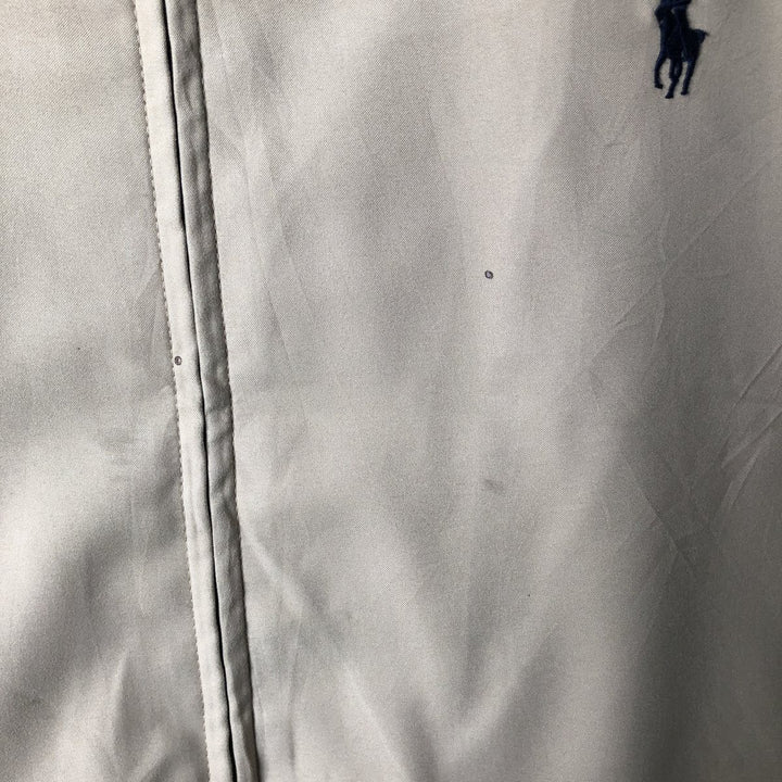 Ralph Lauren POLO by Ralph Lauren Swing Top Sports Jacket Men's XL polyester Beige type Vintage Second Hand