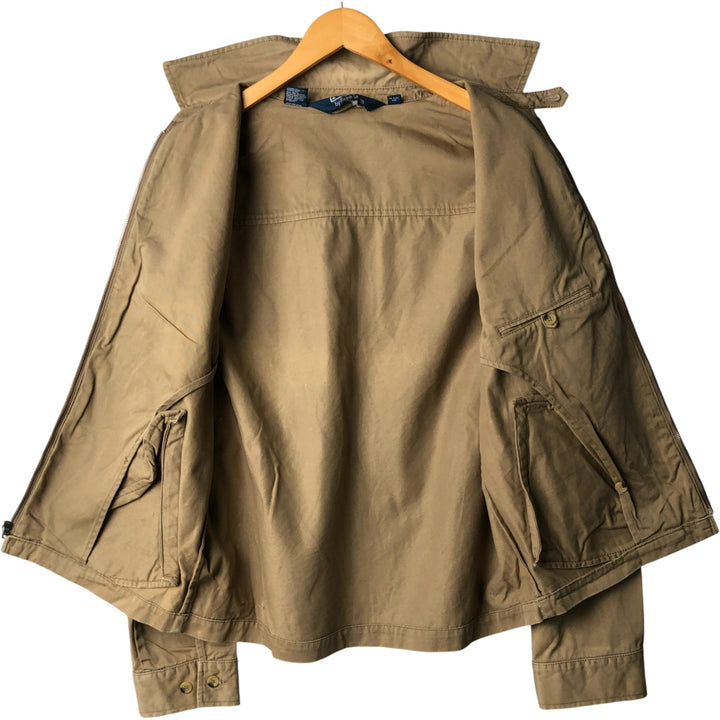 Ralph Lauren POLO by Ralph Lauren Swing Top Sports Jacket Men's L size cotton Khaki type beige Vintage Second Hand