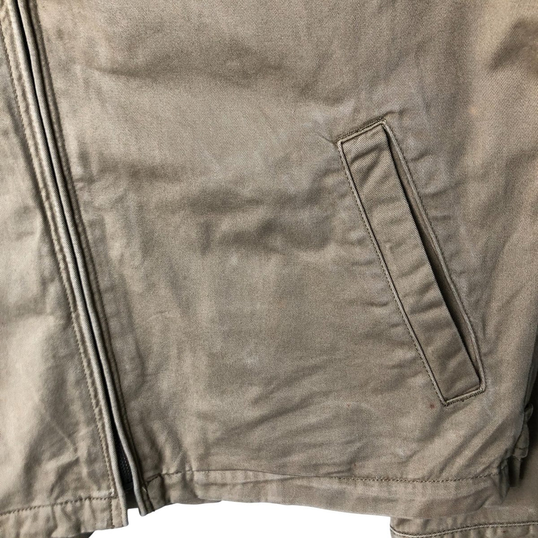 Ralph Lauren POLO by Ralph Lauren Swing Top Sports Jacket Men's L size cotton Khaki type beige Vintage Second Hand