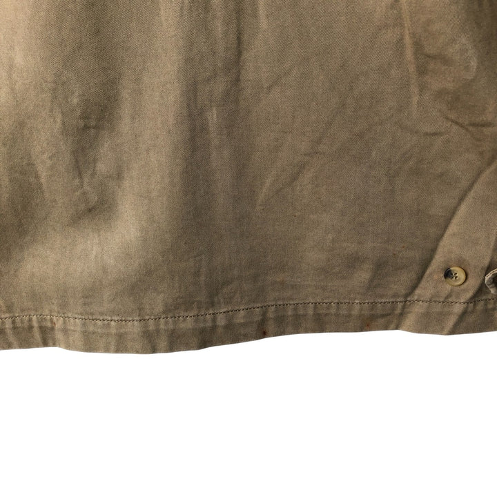 Ralph Lauren POLO by Ralph Lauren Swing Top Sports Jacket Men's L size cotton Khaki type beige Vintage Second Hand