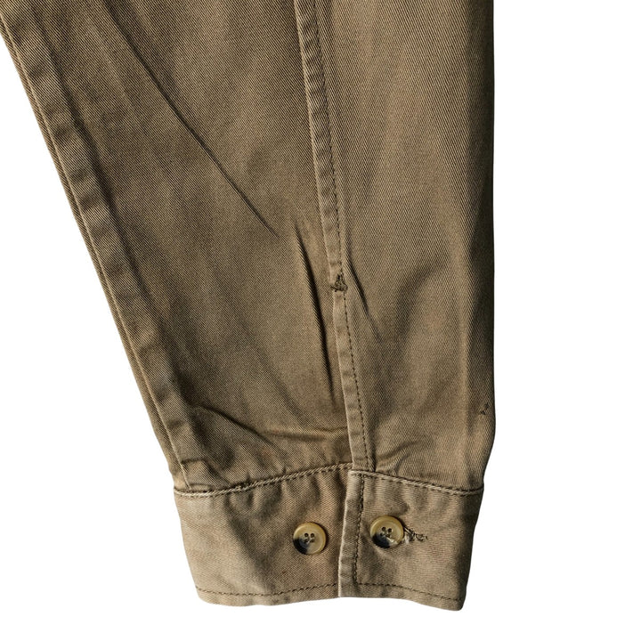 Ralph Lauren POLO by Ralph Lauren Swing Top Sports Jacket Men's L size cotton Khaki type beige Vintage Second Hand