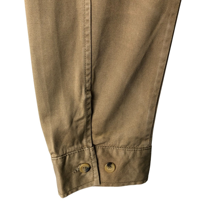 Ralph Lauren POLO by Ralph Lauren Swing Top Sports Jacket Men's L size cotton Khaki type beige Vintage Second Hand