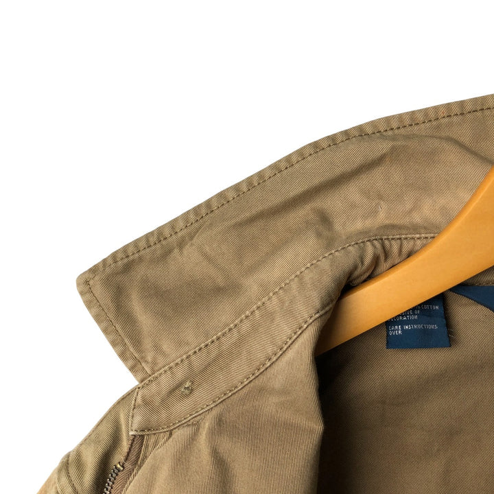 Ralph Lauren POLO by Ralph Lauren Swing Top Sports Jacket Men's L size cotton Khaki type beige Vintage Second Hand