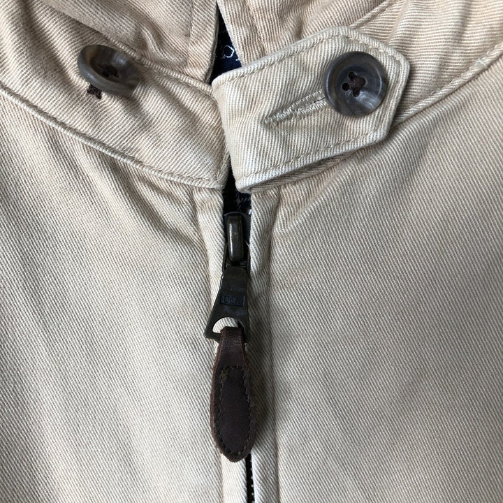 Ralph Lauren POLO by Ralph Lauren Swing Top Sports Jacket Men's L size cotton Beige type Vintage Second Hand