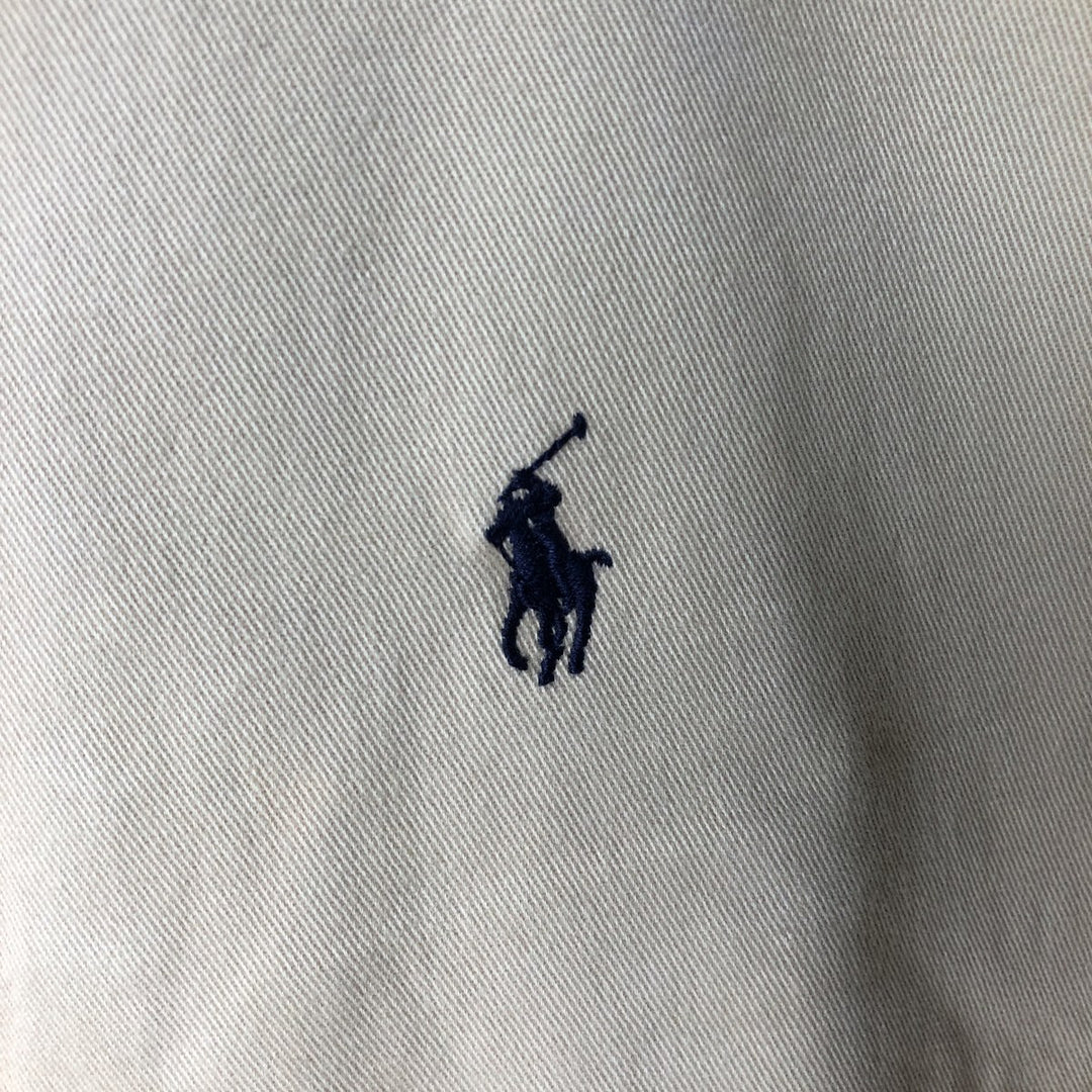 Ralph Lauren POLO by Ralph Lauren Swing Top Sports Jacket Men's L size cotton Beige type Vintage Second Hand