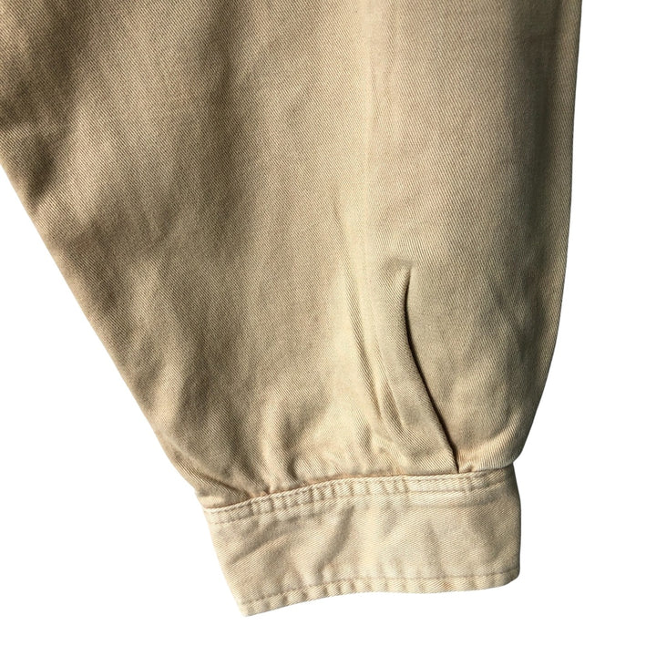 Ralph Lauren POLO by Ralph Lauren Swing Top Sports Jacket Men's L size cotton Beige type Vintage Second Hand