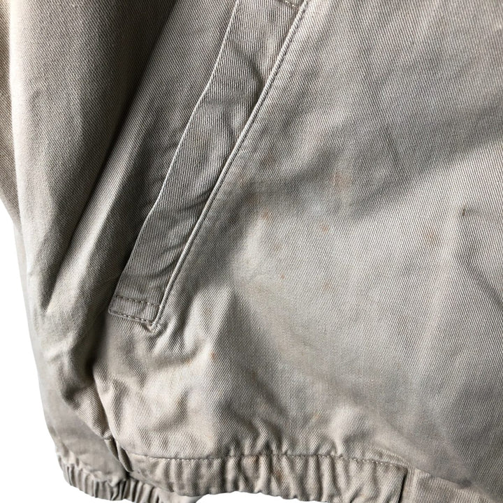 90'S Polo by Ralph Lauren swing top sports jacket, made in the USA, men's size M, vintage cotton Beige type Vintage Second Hand