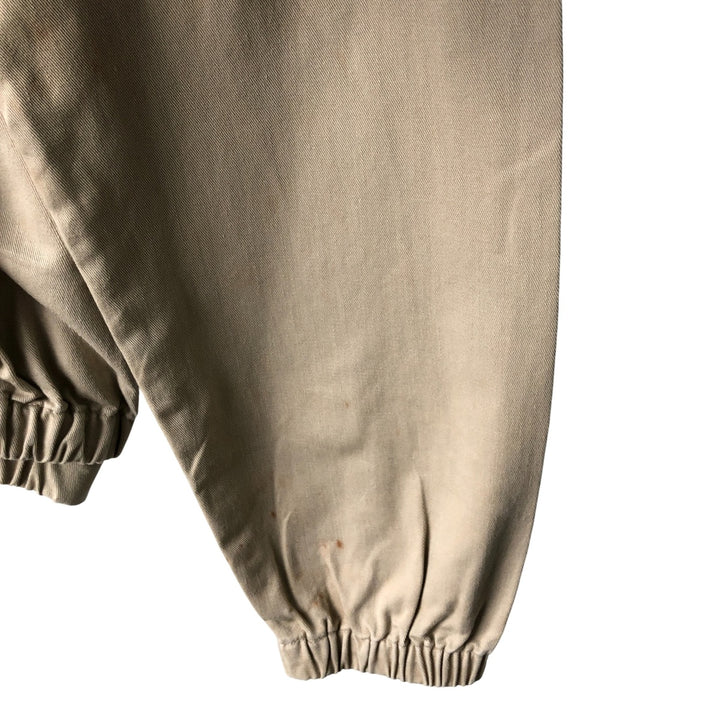 90'S Polo by Ralph Lauren swing top sports jacket, made in the USA, men's size M, vintage cotton Beige type Vintage Second Hand