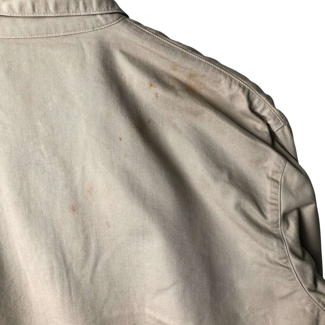 90'S Polo by Ralph Lauren swing top sports jacket, made in the USA, men's size M, vintage cotton Beige type Vintage Second Hand