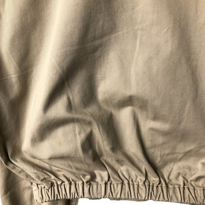 90'S Polo by Ralph Lauren swing top sports jacket, made in the USA, men's size M, vintage cotton Beige type Vintage Second Hand