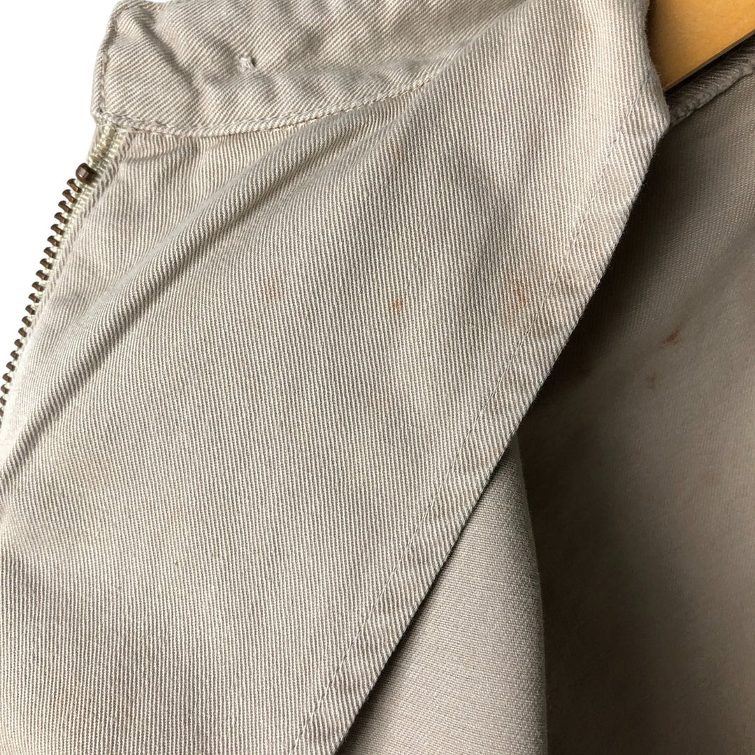 90'S Polo by Ralph Lauren swing top sports jacket, made in the USA, men's size M, vintage cotton Beige type Vintage Second Hand