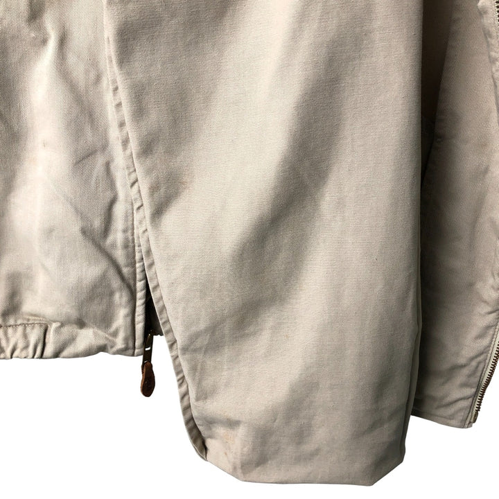 90'S Polo by Ralph Lauren swing top sports jacket, made in the USA, men's size M, vintage cotton Beige type Vintage Second Hand