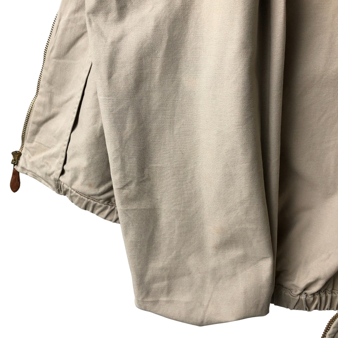 90'S Polo by Ralph Lauren swing top sports jacket, made in the USA, men's size M, vintage cotton Beige type Vintage Second Hand