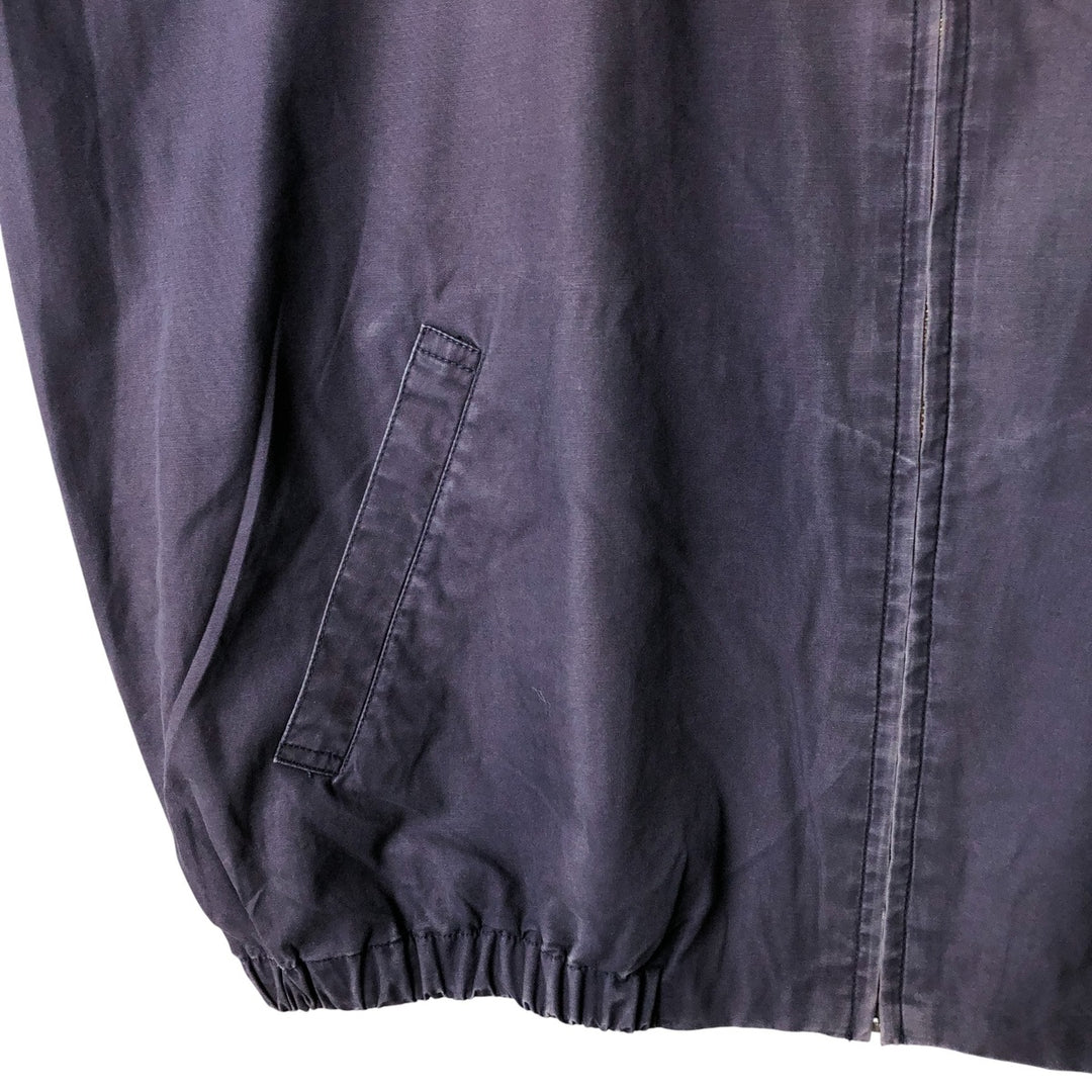 Ralph Lauren POLO by Ralph Lauren Swing Top Sports Jacket Men's L size cotton navy blue type Vintage Second Hand