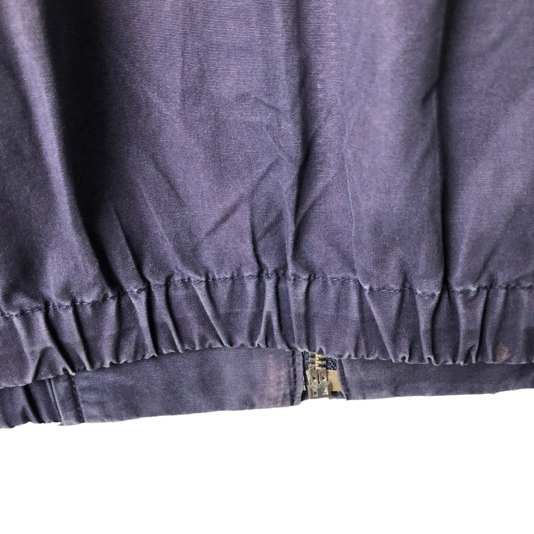 Ralph Lauren POLO by Ralph Lauren Swing Top Sports Jacket Men's L size cotton navy blue type Vintage Second Hand