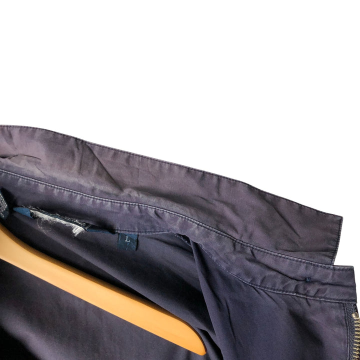 Ralph Lauren POLO by Ralph Lauren Swing Top Sports Jacket Men's L size cotton navy blue type Vintage Second Hand