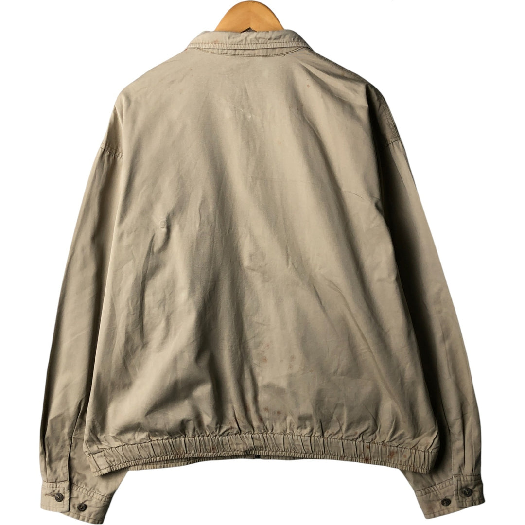 Ralph Lauren POLO by Ralph Lauren Swing Top Sports Jacket Men's XL cotton Beige type Vintage Second Hand