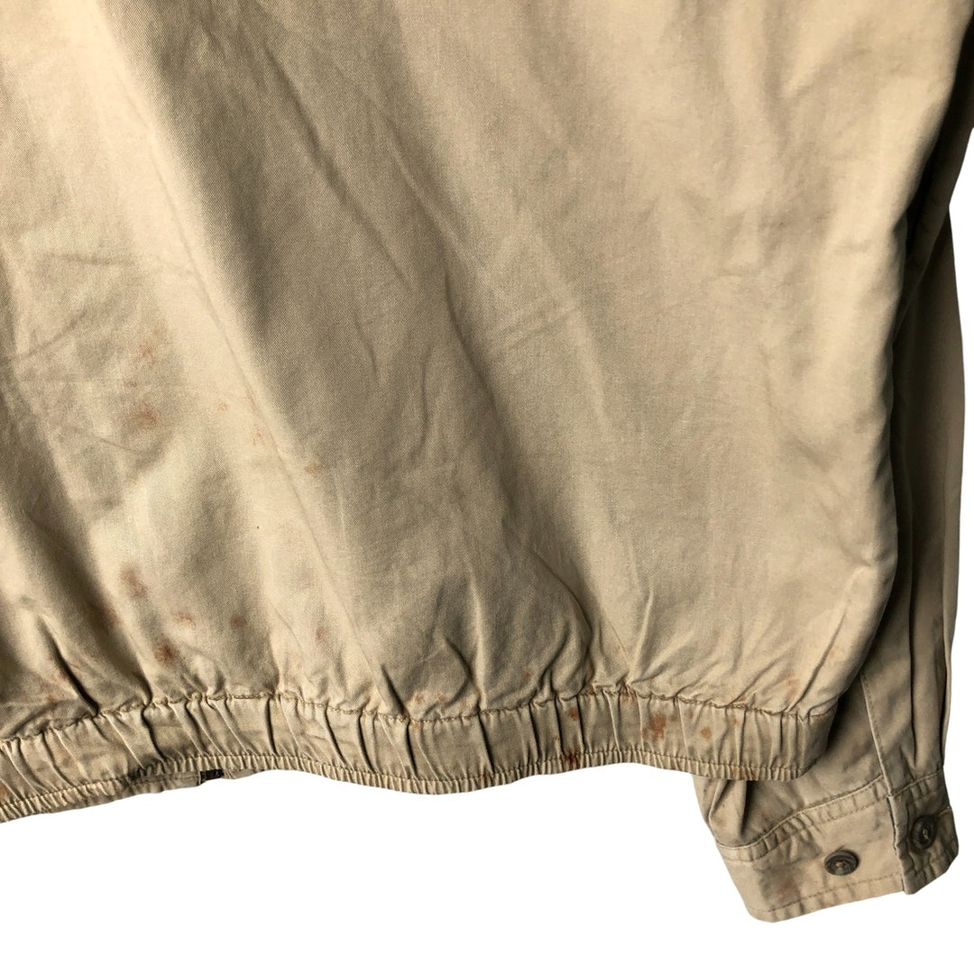 Ralph Lauren POLO by Ralph Lauren Swing Top Sports Jacket Men's XL cotton Beige type Vintage Second Hand