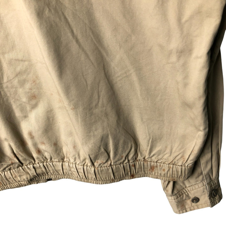 Ralph Lauren POLO by Ralph Lauren Swing Top Sports Jacket Men's XL cotton Beige type Vintage Second Hand