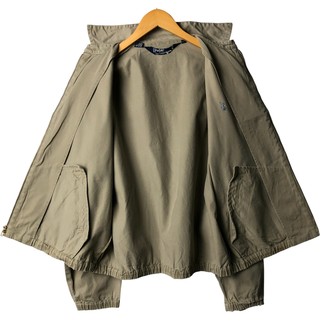 Ralph Lauren POLO by Ralph Lauren Swing Top Sports Jacket Men's M cotton Beige type Vintage Second Hand