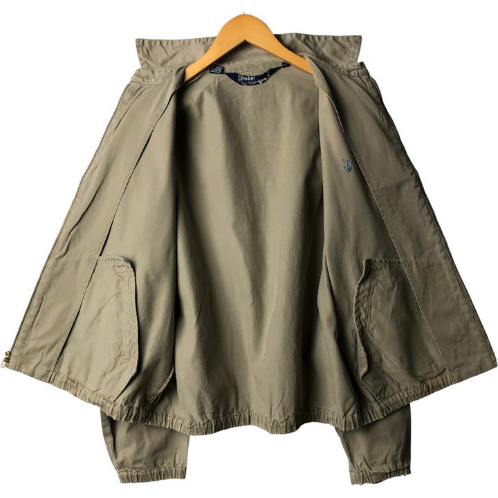 Ralph Lauren POLO by Ralph Lauren Swing Top Sports Jacket Men's M cotton Beige type Vintage Second Hand