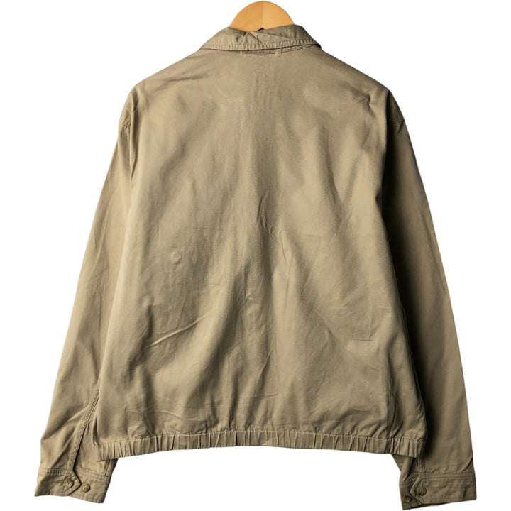 Ralph Lauren POLO by Ralph Lauren Swing Top Sports Jacket Men's L size cotton Beige type Vintage Second Hand