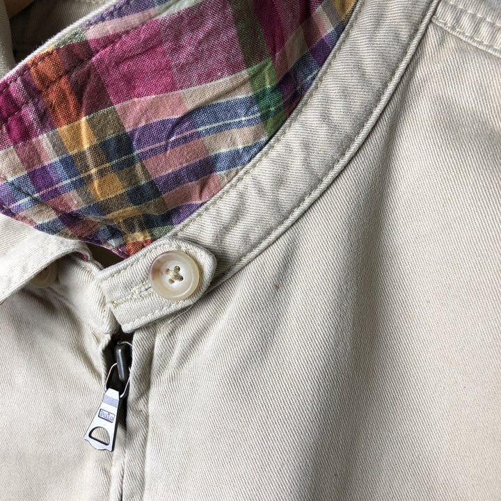 Ralph Lauren POLO by Ralph Lauren Swing Top Sports Jacket Men's L size cotton Beige type Vintage Second Hand