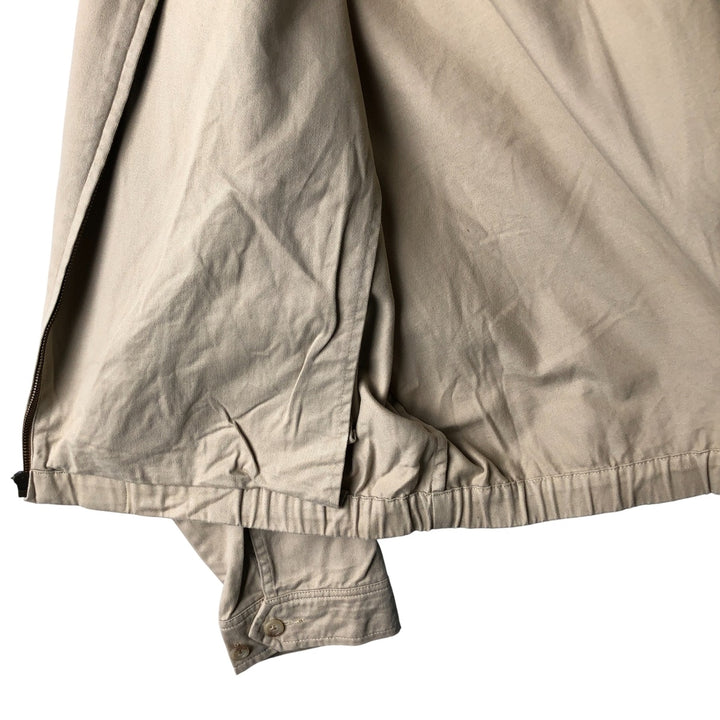 Ralph Lauren POLO by Ralph Lauren Swing Top Sports Jacket Men's L size cotton Beige type Vintage Second Hand