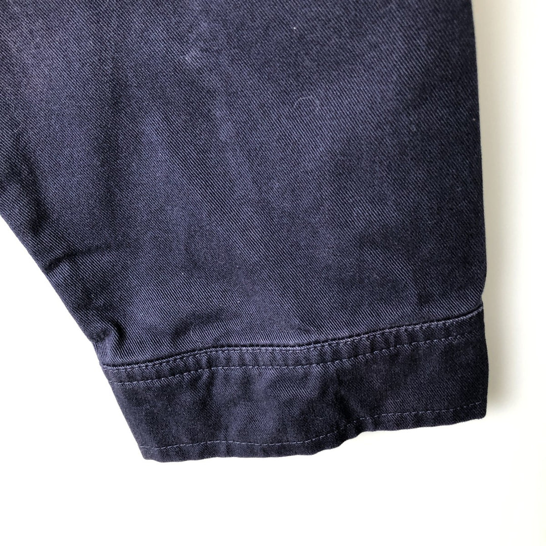 Ralph Lauren POLO by Ralph Lauren Swing Top Sports Jacket Men's L size cotton navy blue type Vintage Second Hand