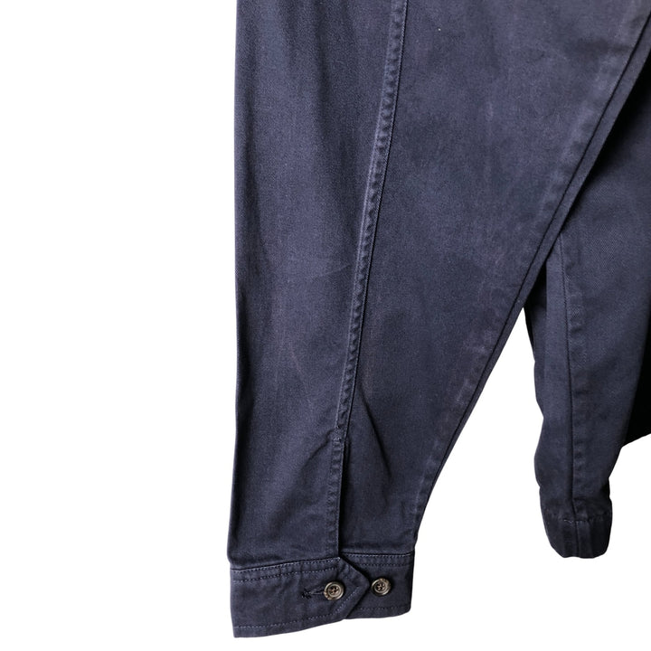 Ralph Lauren POLO by Ralph Lauren Swing Top Sports Jacket Men's L size cotton navy blue type Vintage Second Hand