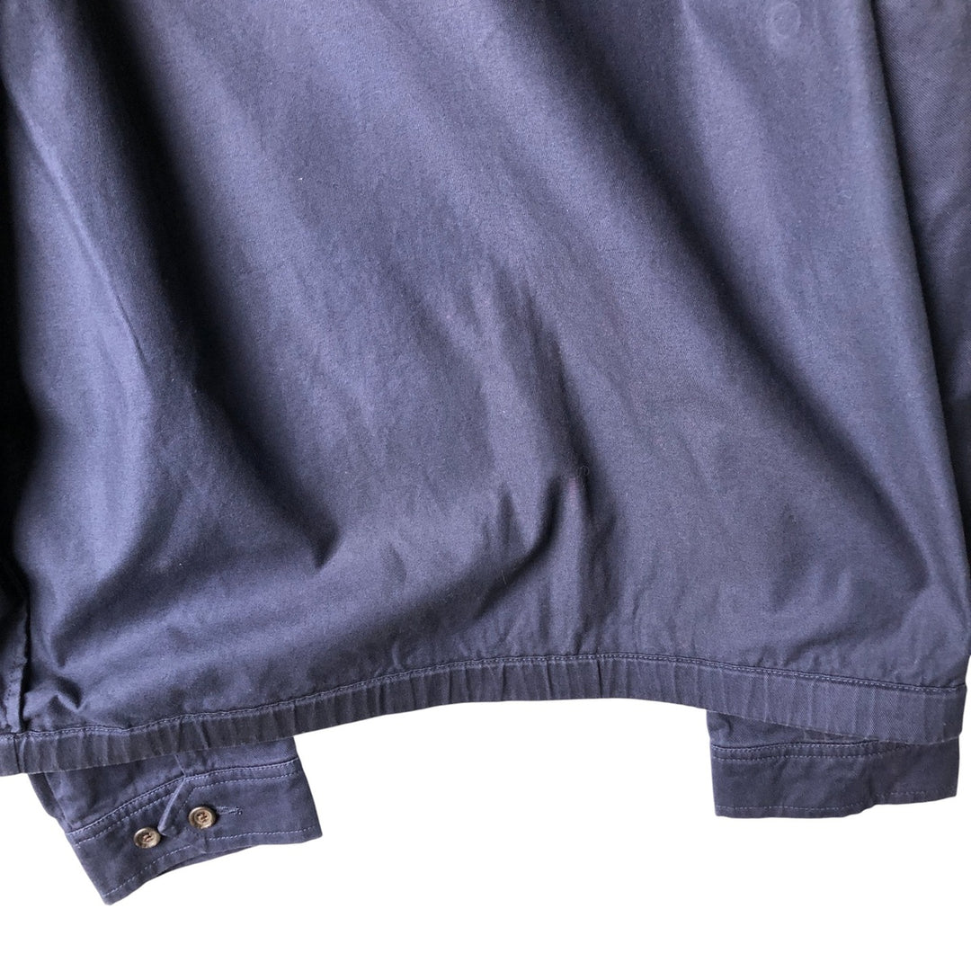 Ralph Lauren POLO by Ralph Lauren Swing Top Sports Jacket Men's L size cotton navy blue type Vintage Second Hand