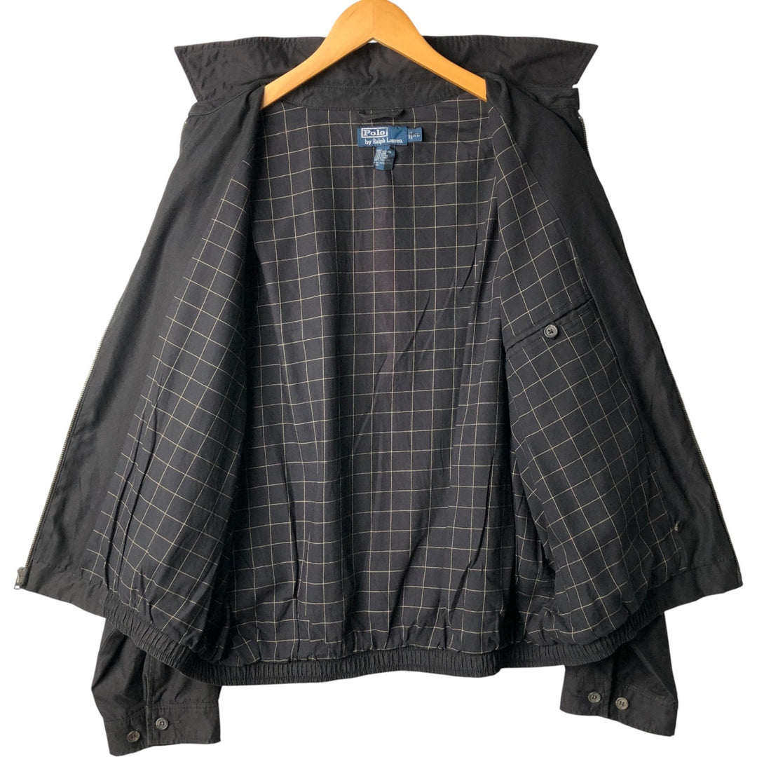Ralph Lauren POLO by Ralph Lauren Swing Top Sports Jacket Men's XL polyester black type Vintage Second Hand