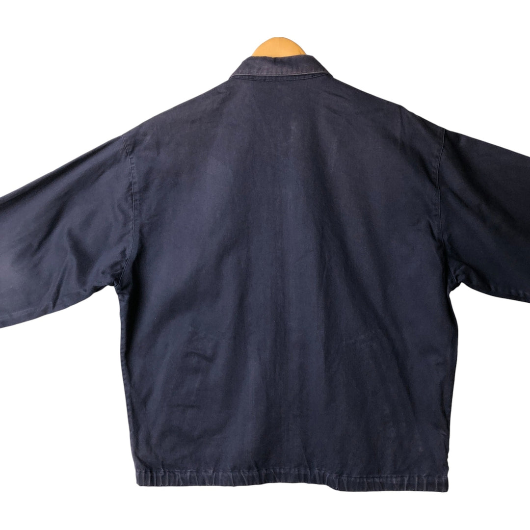 Ralph Lauren POLO by Ralph Lauren Swing Top Sports Jacket Men's M cotton navy blue type Vintage Second Hand