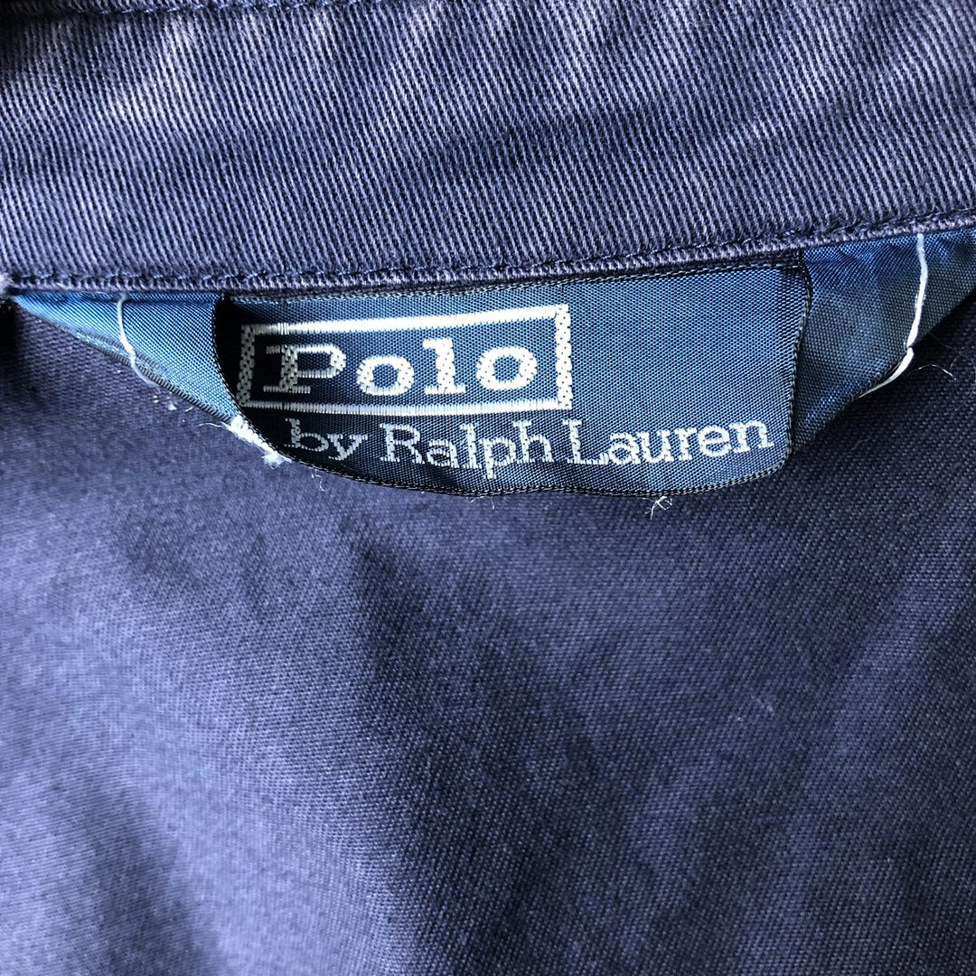Ralph Lauren POLO by Ralph Lauren Swing Top Sports Jacket Men's M cotton navy blue type Vintage Second Hand
