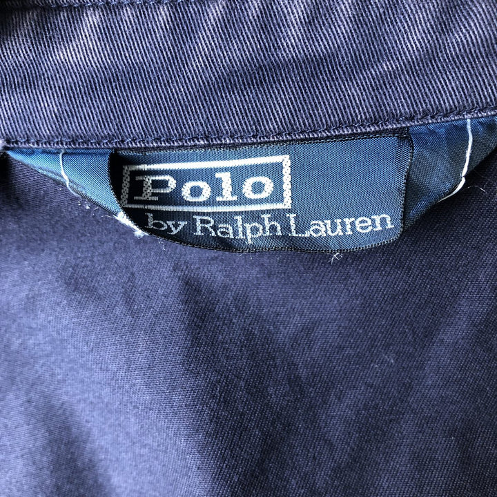 Ralph Lauren POLO by Ralph Lauren Swing Top Sports Jacket Men's M cotton navy blue type Vintage Second Hand