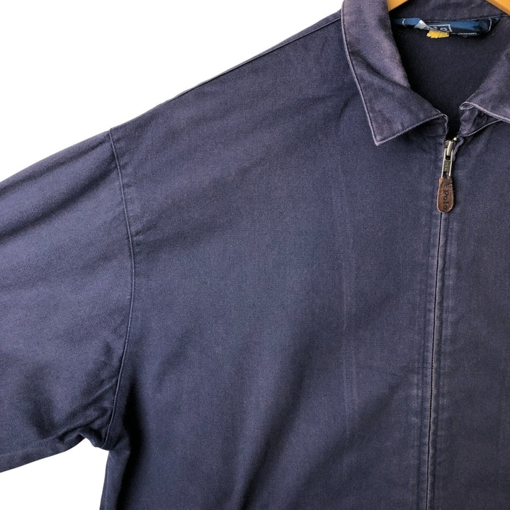 Ralph Lauren POLO by Ralph Lauren Swing Top Sports Jacket Men's M cotton navy blue type Vintage Second Hand