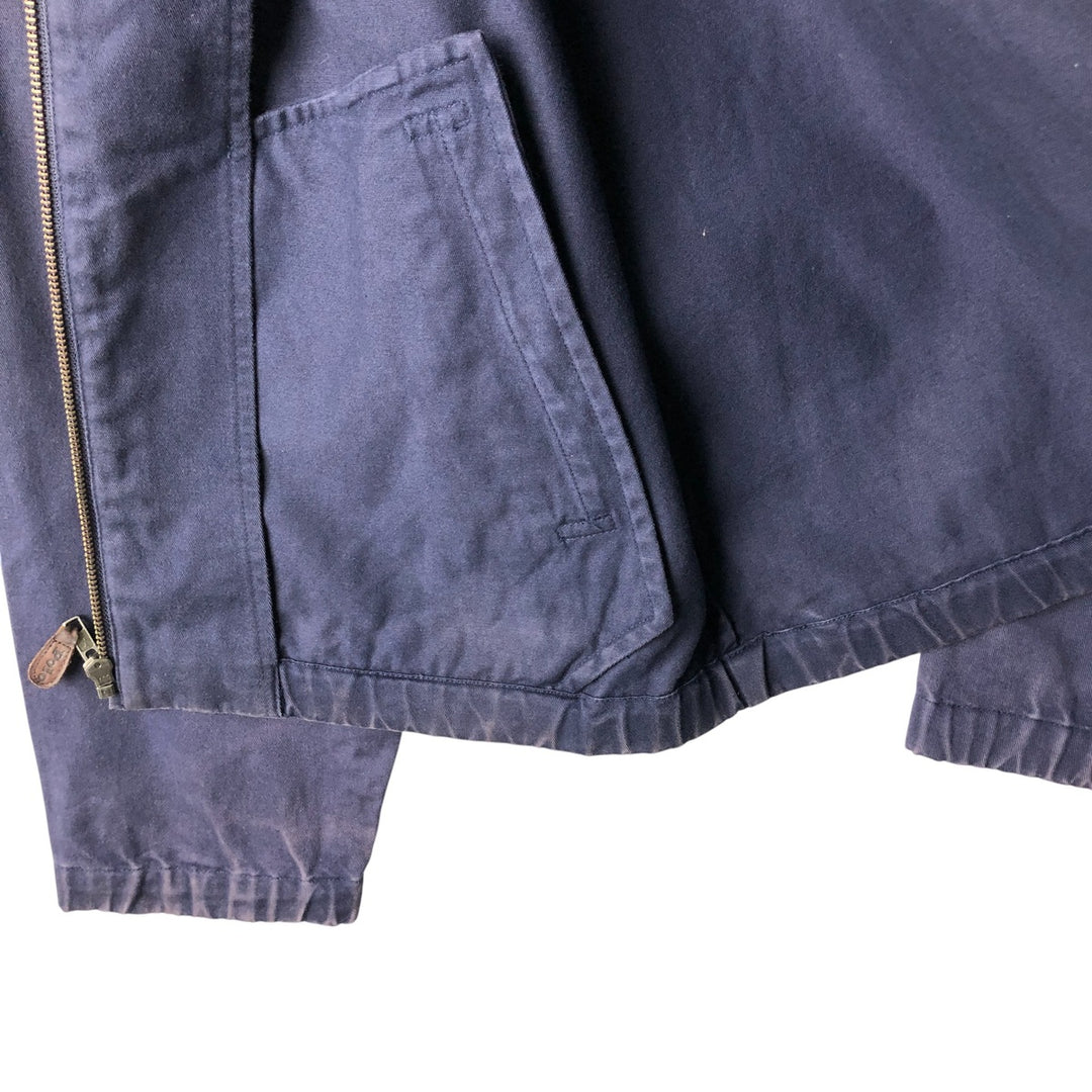 Ralph Lauren POLO by Ralph Lauren Swing Top Sports Jacket Men's M cotton navy blue type Vintage Second Hand